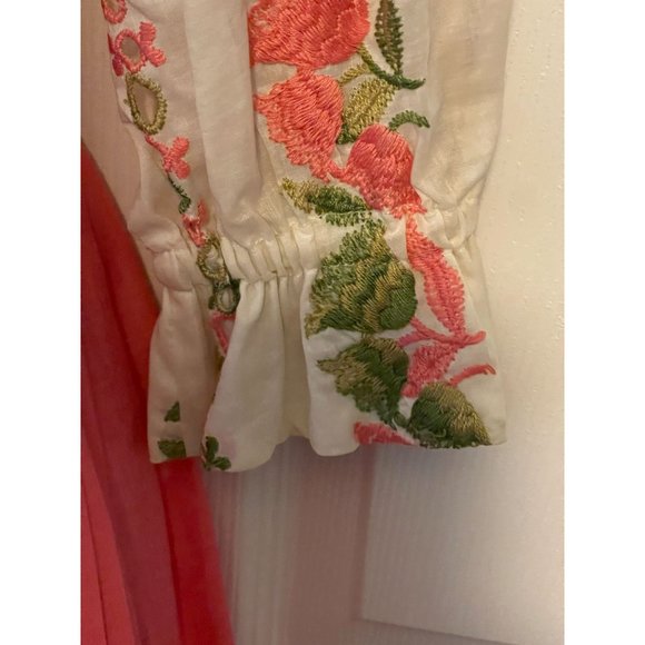 Vintage Maggi Stover 1950's Embroidered Dress Size S - Picture 5 of 10